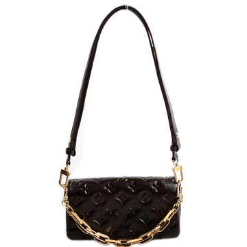 Louis-Vuitton Pochette Coussin NV Black