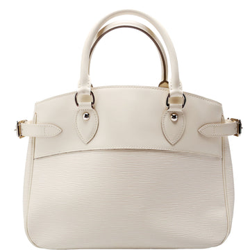 Louis-Vuitton Passy PM Epi White