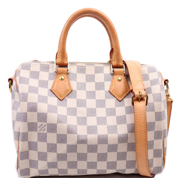 Louis-Vuitton Speedy  Bandouliere Damier Azur