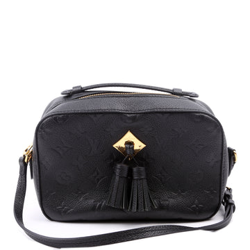 Louis-Vuitton Saintonge Empreinte Black