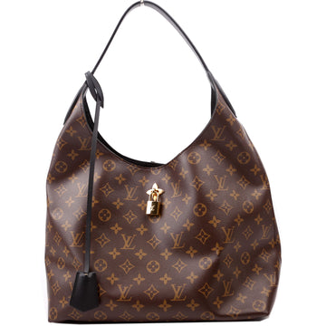 Louis-Vuitton Flower Hobo Monogram Black