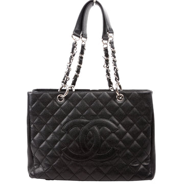Chanel Grand Shopping Tote Caviar Black