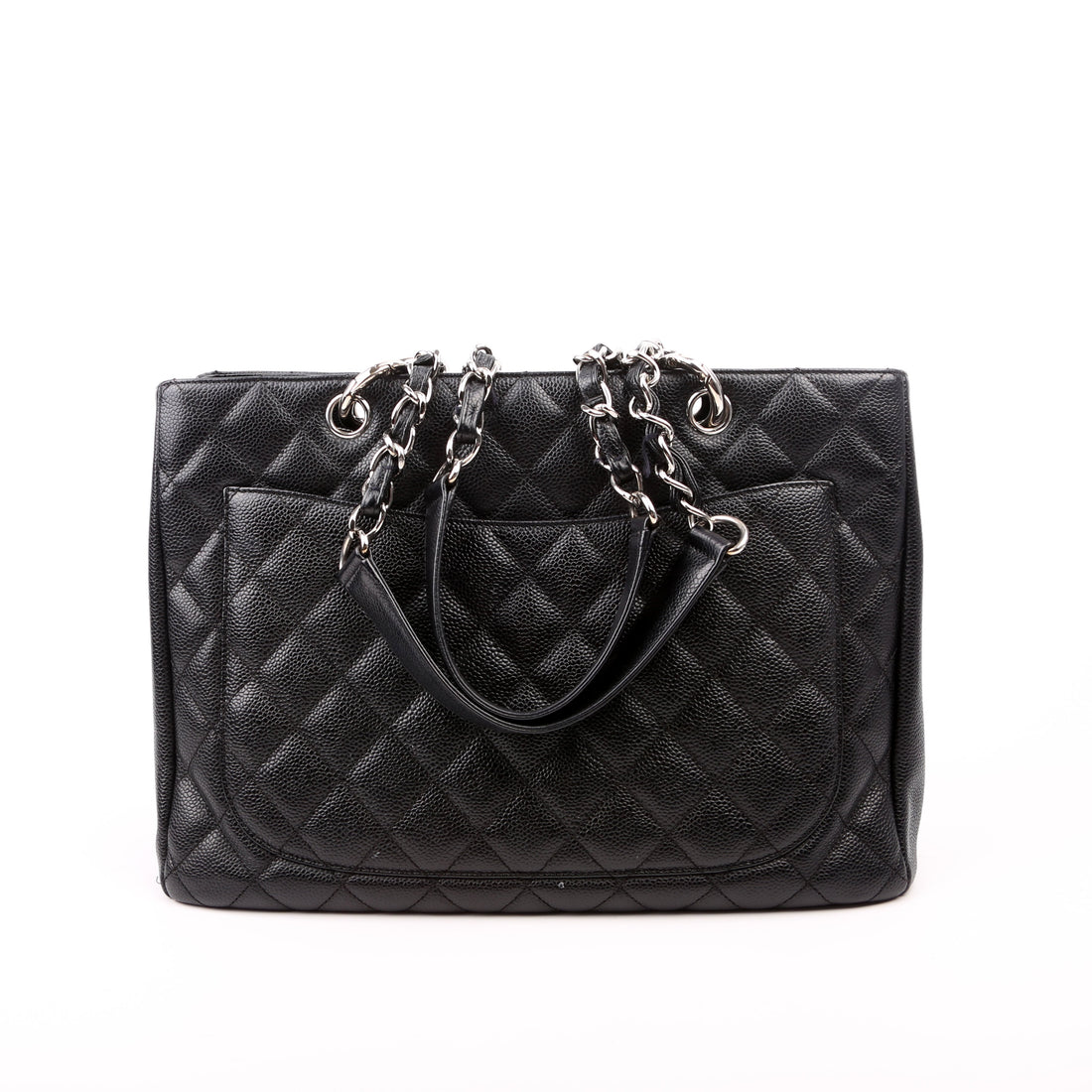 Chanel Grand Shopping Tote Caviar Black