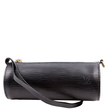 Louis-Vuitton Soufflot Pouch Only Epi Black