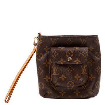 Louis-Vuitton Partition Wristlet Clutch Monogram