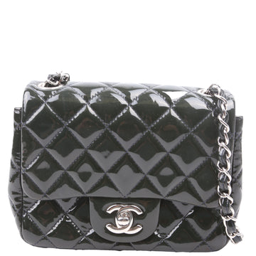 Chanel Classic Flap Mini Square New 1:1 Repl 19M Green