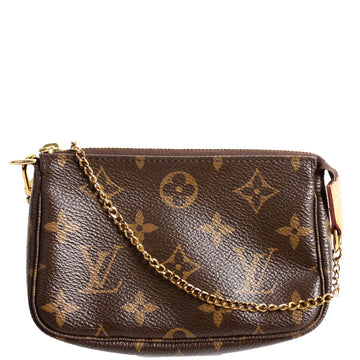 Louis-Vuitton Pochette Accessories Mini Monogram