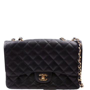 Chanel Classic Flap Jumbo Caviar Black