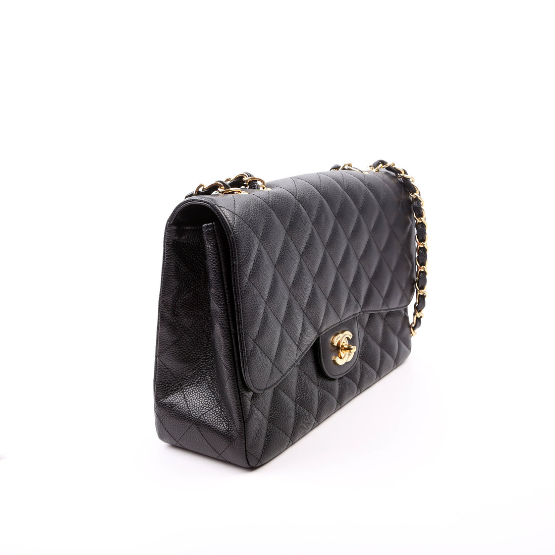 Chanel Classic Flap Jumbo Caviar Black