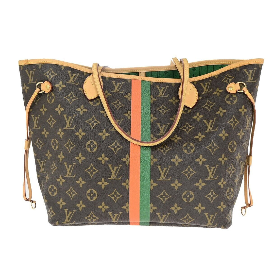 Louis Vuitton Neverfull Mm  Canvas Tote Bag
