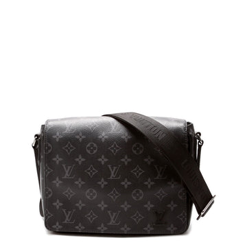 Louis-Vuitton District PM Monogram Eclipse NV Black