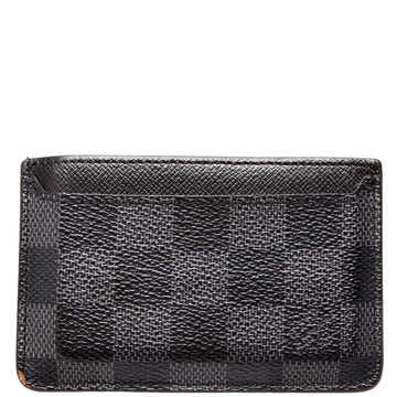 Louis-Vuitton Neo Porte Cartes Card Holder Damier Graphite