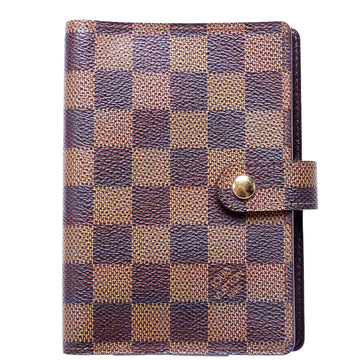 Louis-Vuitton Agenda Small Ring Damier Ebene