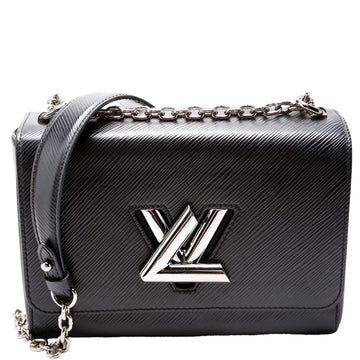 Louis-Vuitton Twist MM Epi Black