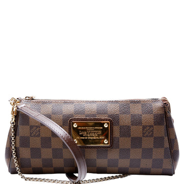 Louis-Vuitton Eva Clutch Damier Ebene