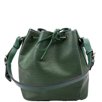 Louis-Vuitton Noe Petit  Epi Green