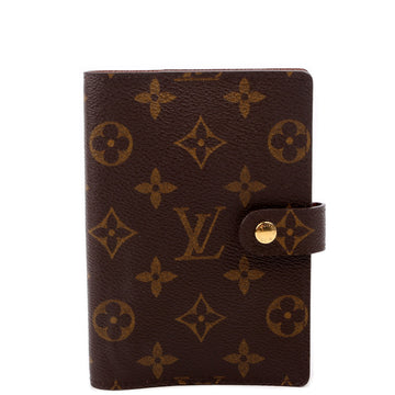 Louis-Vuitton Agenda Small Ring Monogram