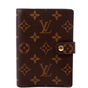 Louis-Vuitton Agenda Small Ring Monogram