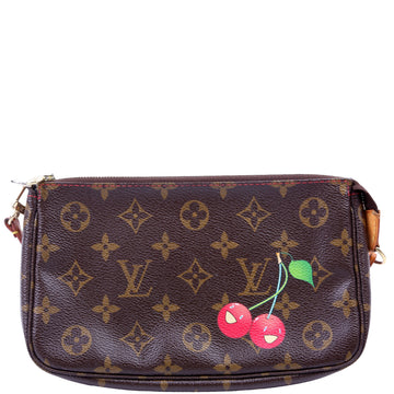 Louis-Vuitton Pochette Access Cerise