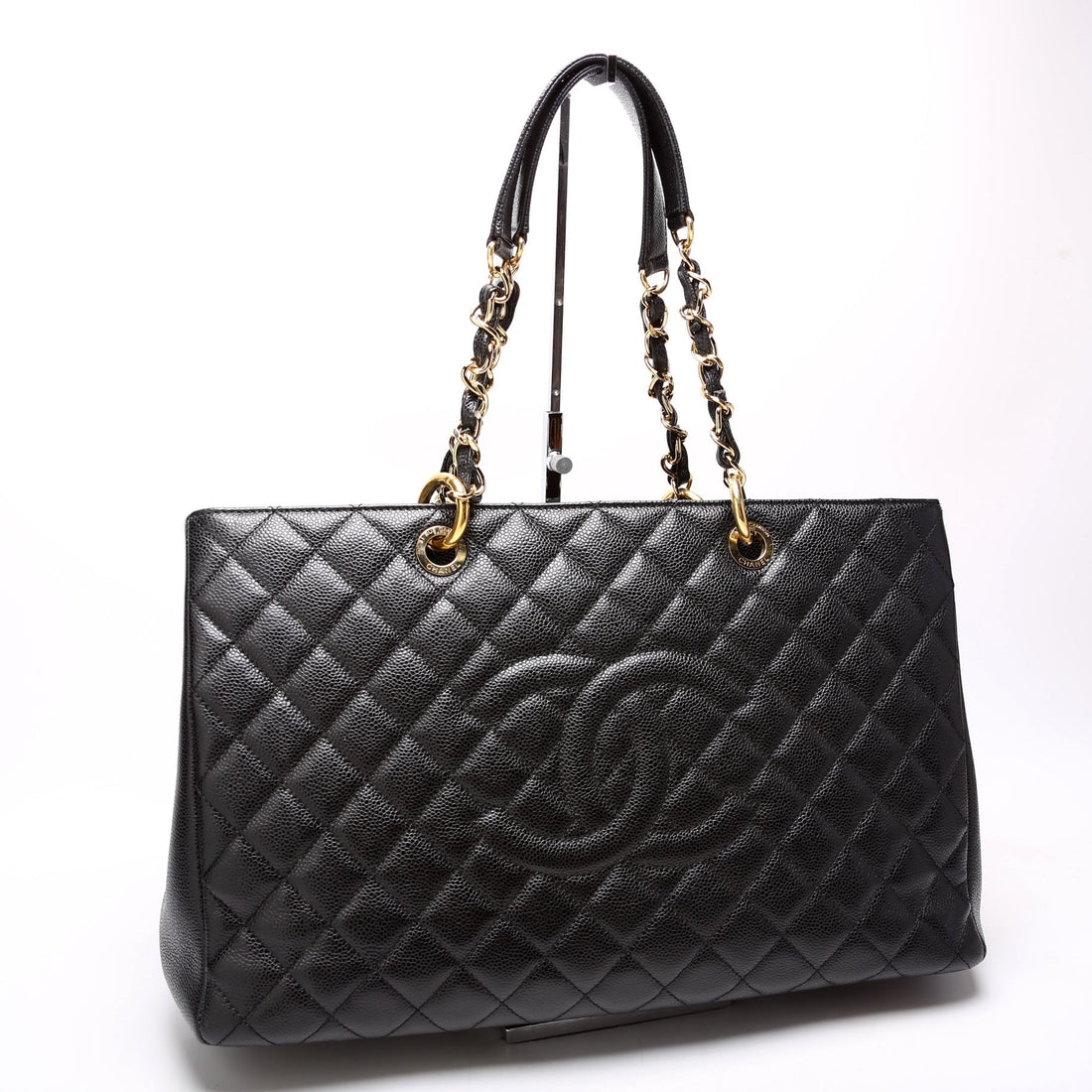 Chanel Grand Shopping Tote Extra Large Caviar Black