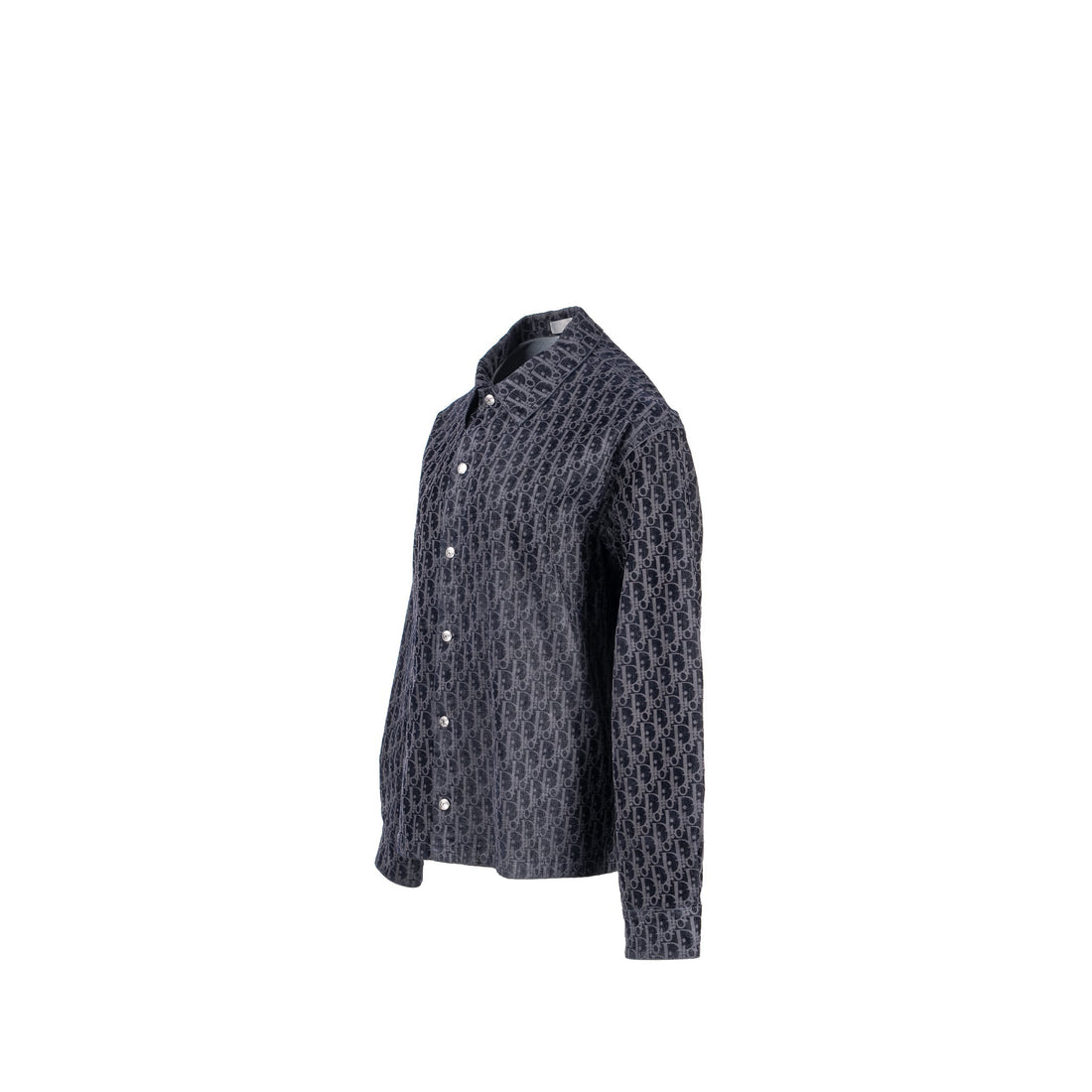 Top quality Dior Size 48 Oblique Jacquard Jacket Velvet/Denim Navy