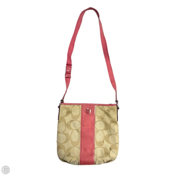 Crossbody Designer By Coach, Size: Medium
