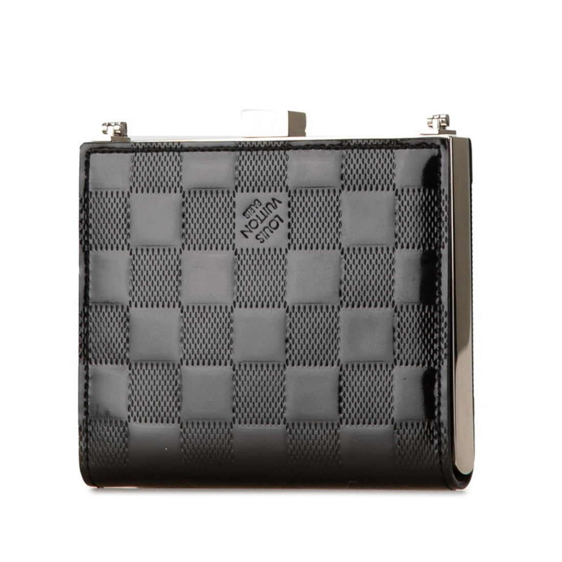 Louis Vuitton  Noir  Leather Pochette Shoulder Bag