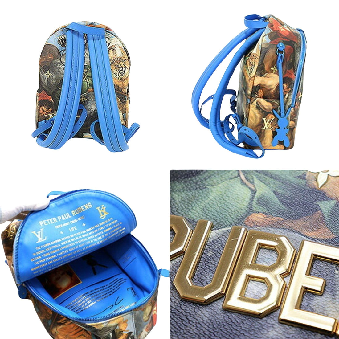 Louis Vuitton Palm Springs  Canvas Backpack Bag