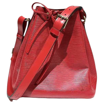 Louis Vuitton Petit NoÃ©  Leather Shoulder Bag