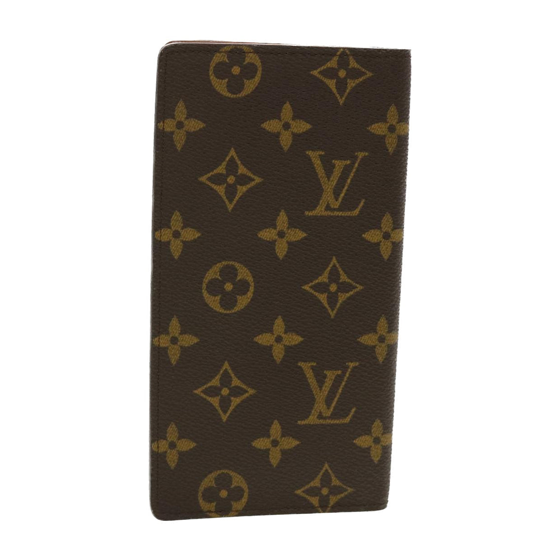 Louis Vuitton Porte Carte Vertical  Canvas Wallet