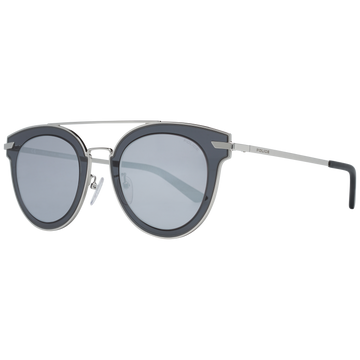 Police Silver Men Men's Sunglasses