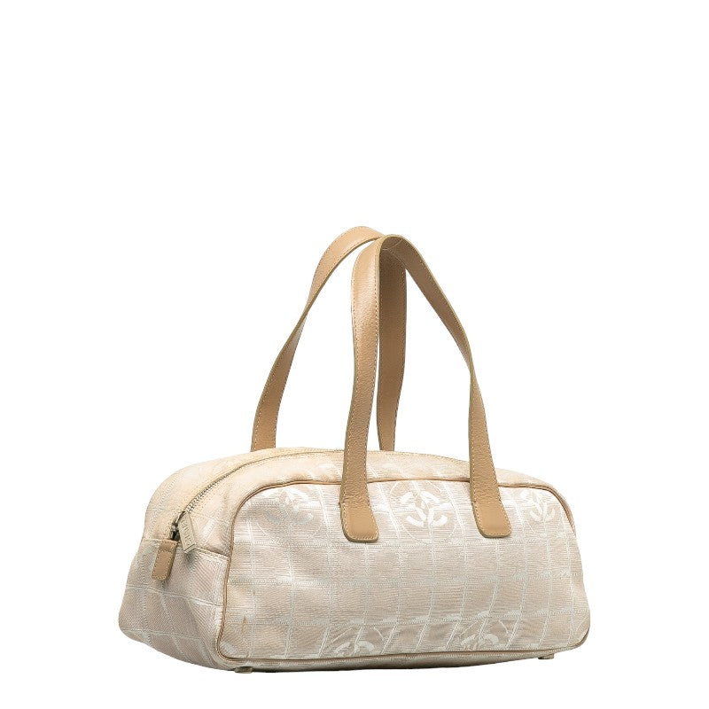 Chanel  Chanel Handbags Canvas/Leather Ivory Beige Ladies and Gentlemen