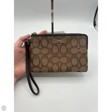 Wristlet Designer By Coach, Size: Small