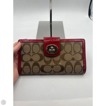 Wallet Designer By Coach, Size: Small