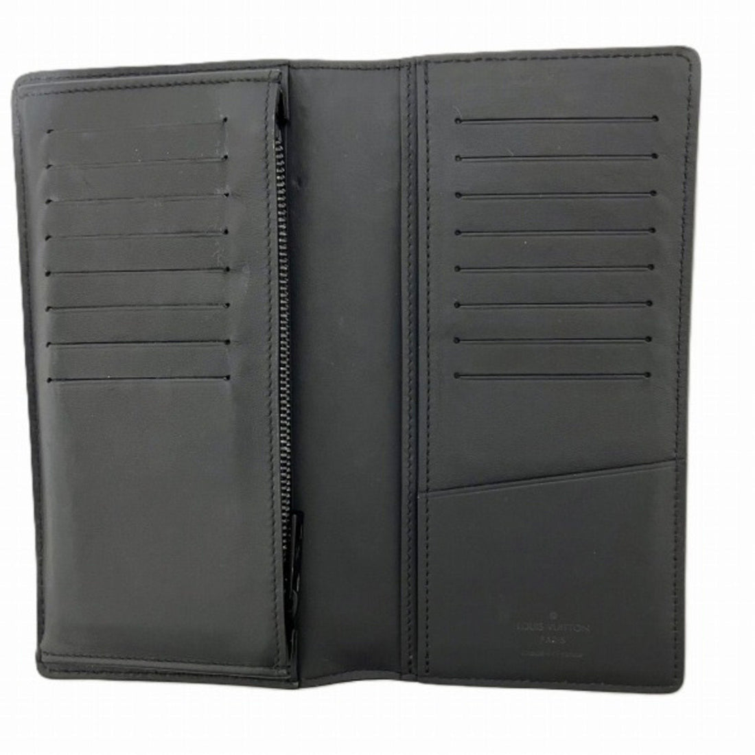 Louis Vuitton Portefeuille Brazza  Leather Wallet