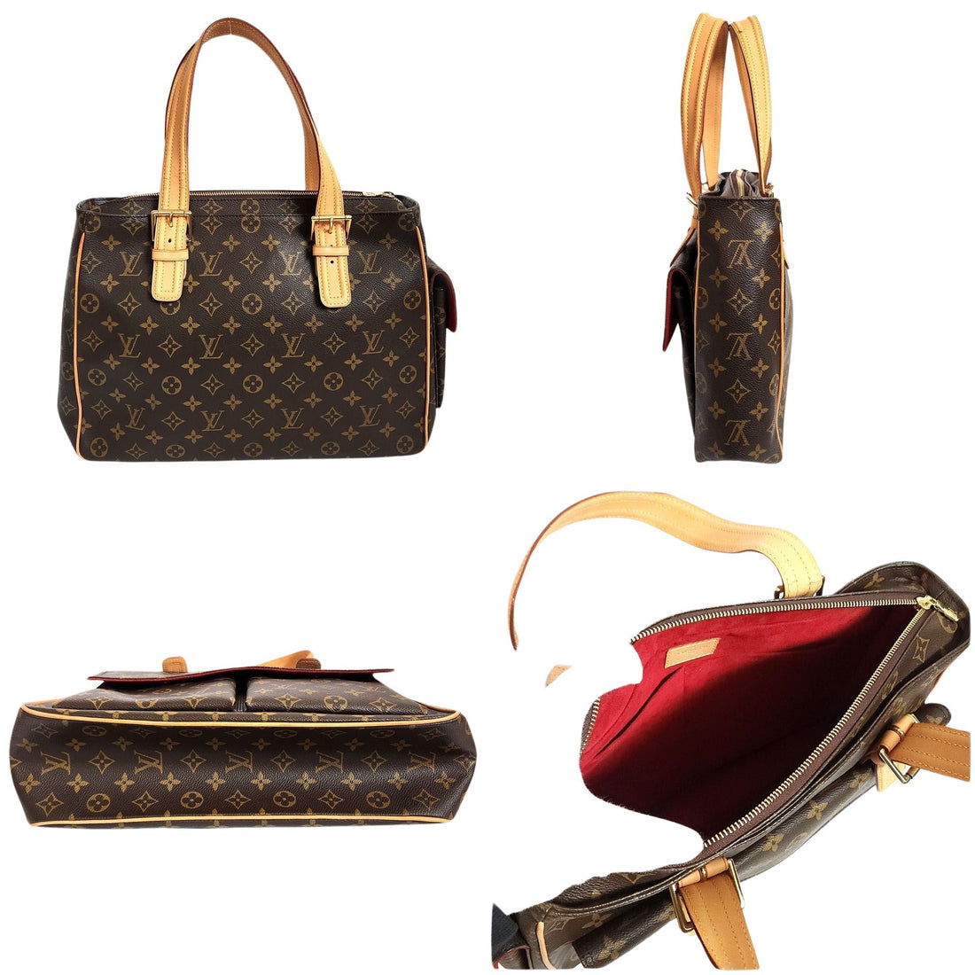 Louis Vuitton Multipli Cité  Canvas Shoulder Bag