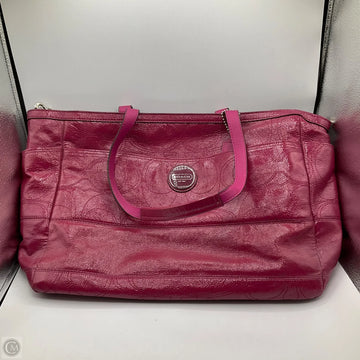 Diaper Bag Designer By Coach, Size: Large