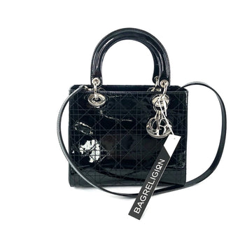 Medium Lady Dior Bag Black New 1:1 Repl