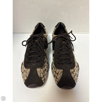 Shoes Designer By Coach In Brown, Size: 9.5