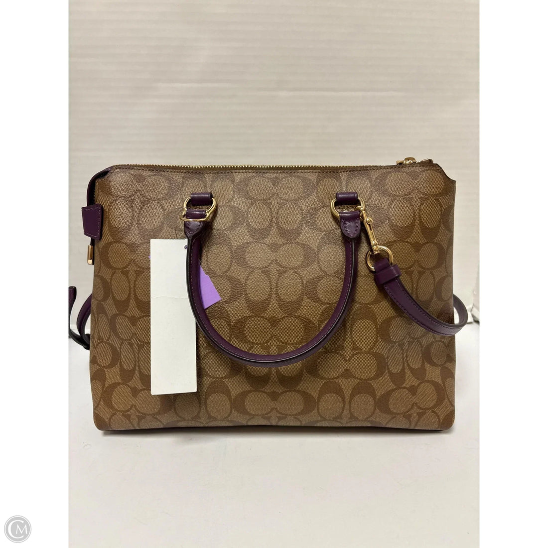 Crossbody Designer By Coach, Size: Medium