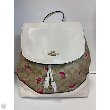 Backpack Designer By Coach, Size: Large