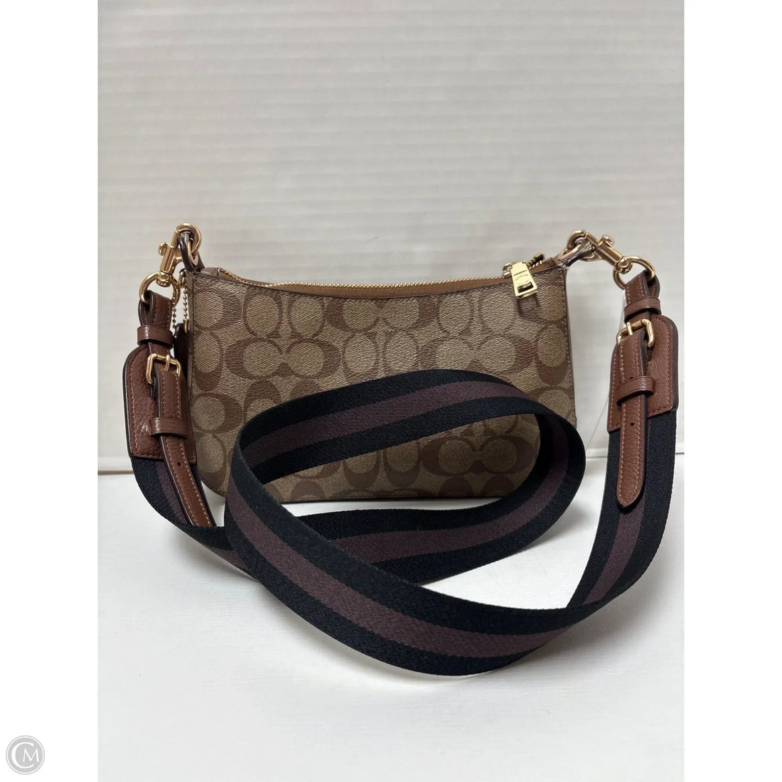 Crossbody Designer By Coach, Size: Medium