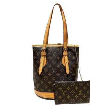 Louis Vuitton Bucket Pm  Canvas Shoulder Bag