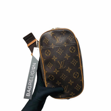 Louis-Vuitton Monogram Pochette Gange Crossbody Fanny Waist Belt Bag