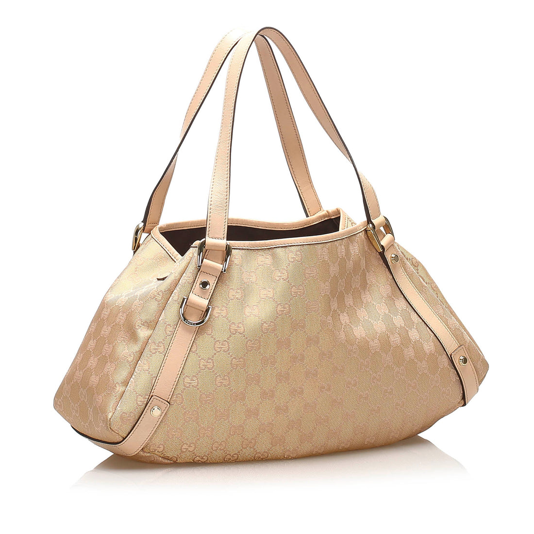 Gucci Gucci GG Canvas Pelham Tote Bag Brown