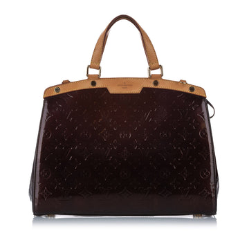 Louis-Vuitton Vernis Brea GM Purple