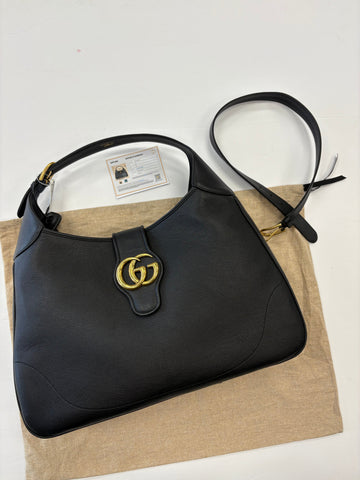Handbag Luxury Designer By Gucci, Size: Large