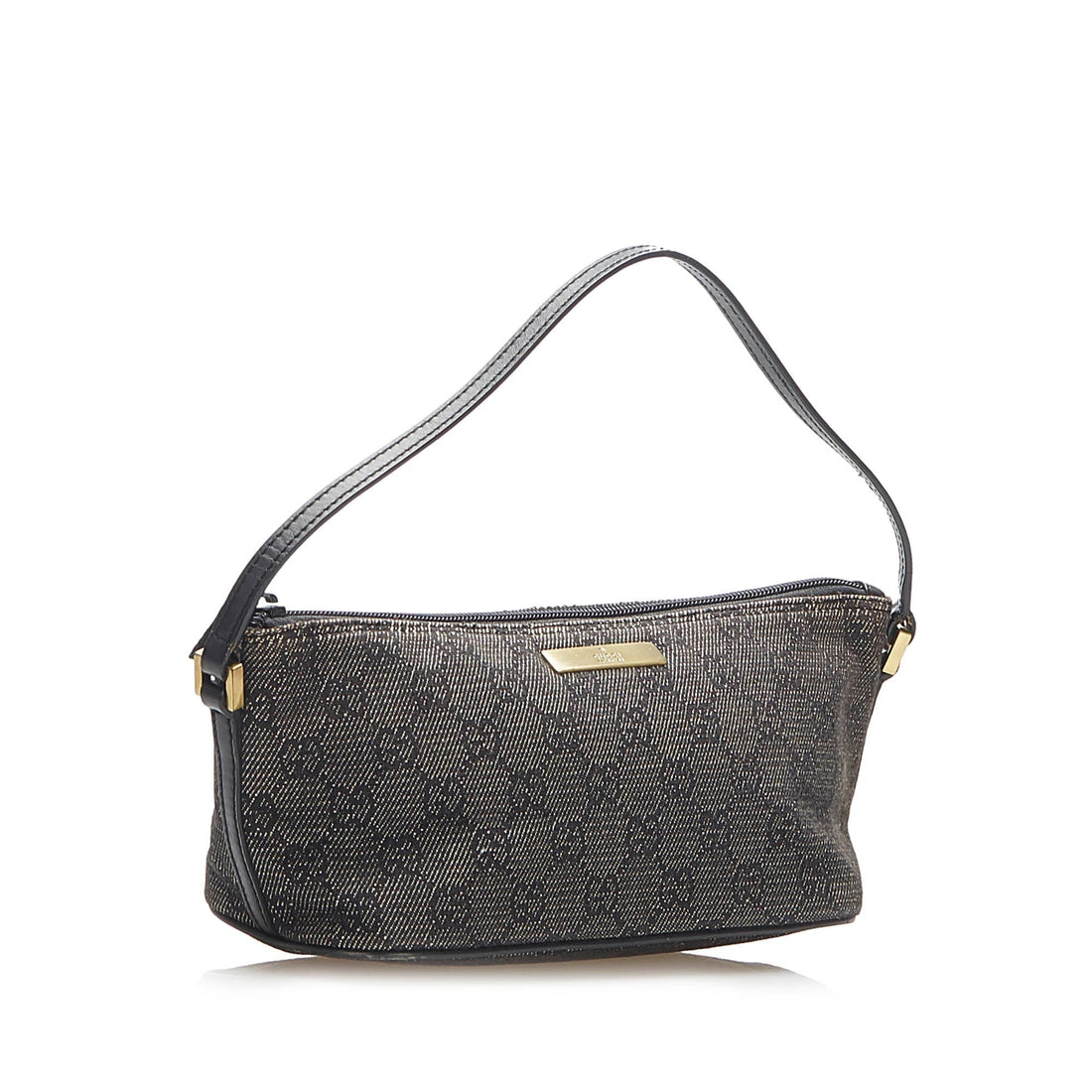 Gucci GG Canvas Boat Black