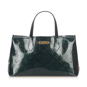 Louis-Vuitton Vernis Wilshire PM Green