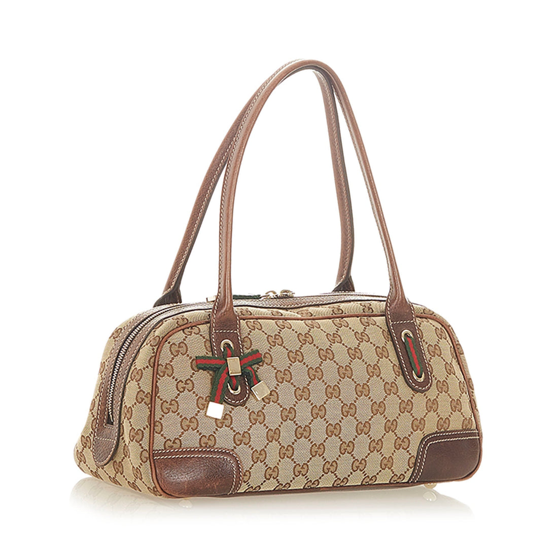 Gucci Gucci GG Canvas Princy Handbag Brown